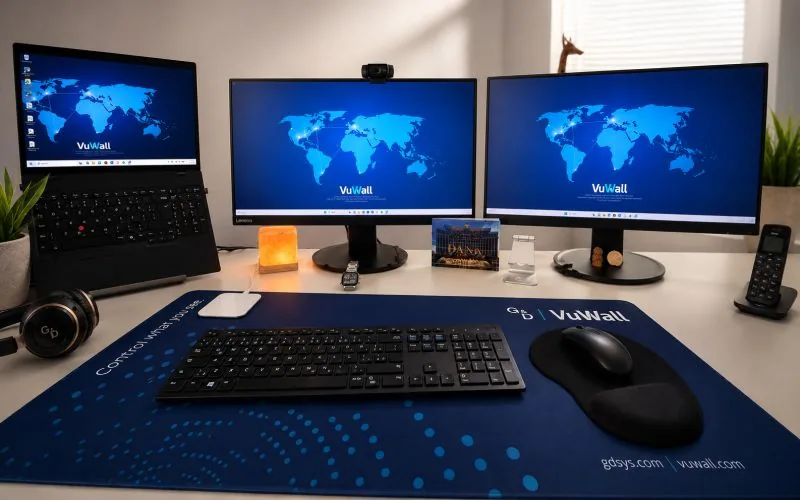 L'ufficio troppo perfetto: una sala di controllo generata dall'intelligenza artificiale