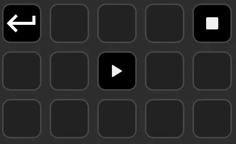 Configuração dos cenários EMD associados às teclas numéricas do Stream Deck