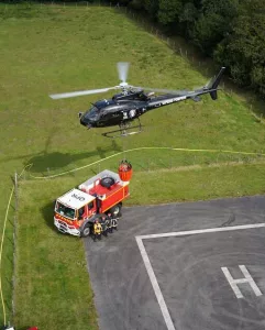 Sala di comando del SDIS 29 con videosorveglianza dei massicci forestali