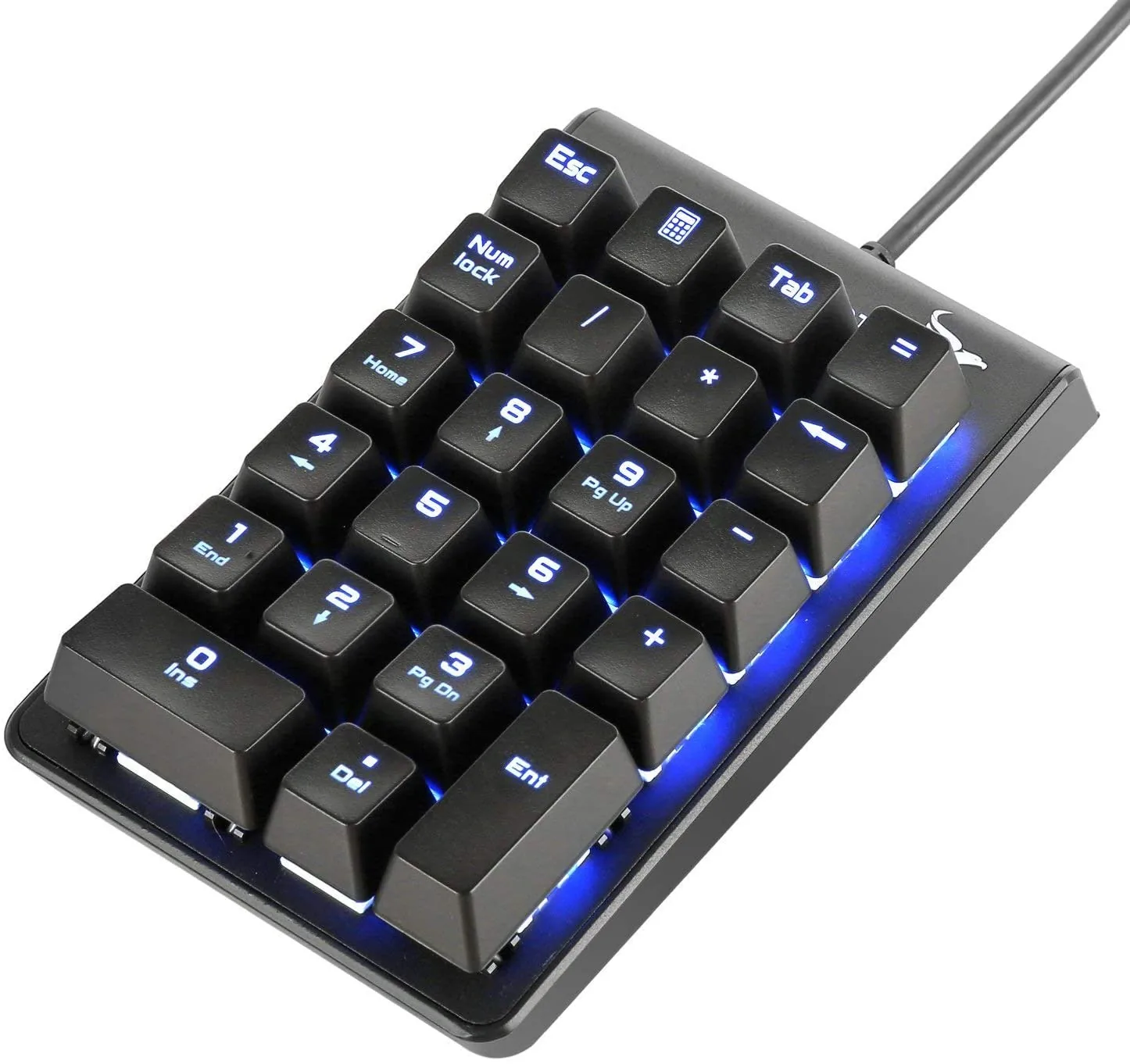 Ziffernblock der Tastatur